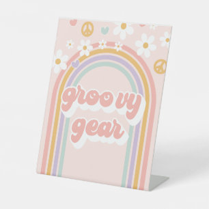 Panneau Super d'anniversaire Retro Rainbow