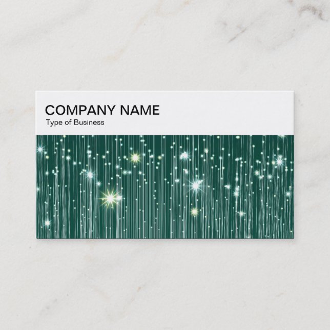 Panneau supérieur - Carte de visite optique fibre  (Devant)