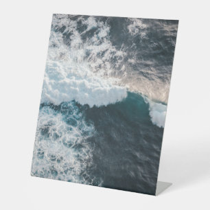 Panneau sur pied en plastique 25x30 cm