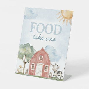 Panneau Table des aliments agricoles