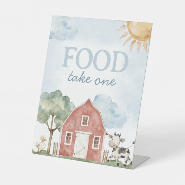 Panneau Table des aliments agricoles (Recto)