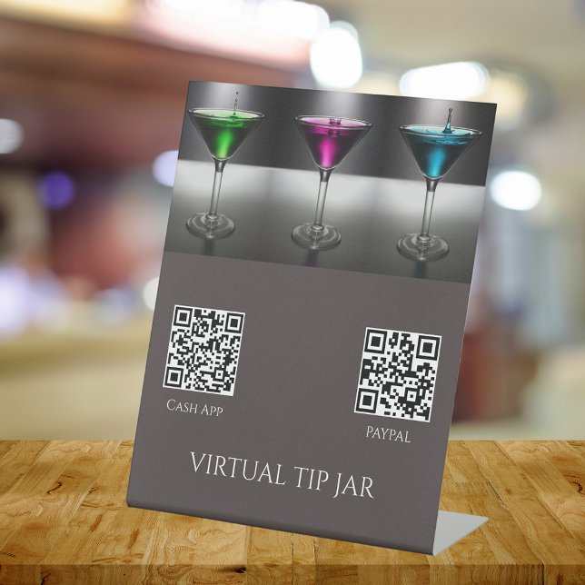 Panneau Tabletée du barman virtuel Conseil de l'év (Créateur téléchargé)