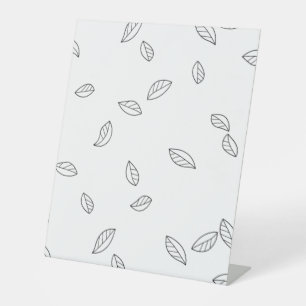 Panneau vertical du socle gris foncé