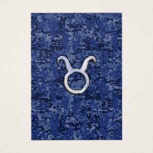 Panneau Zodiac Taurus sur Camouflage numérique ble