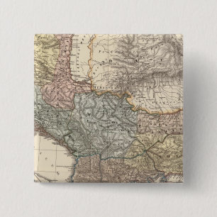 Pannonia, Illyricum, Dacia, Moesia 2 Inch Square Button