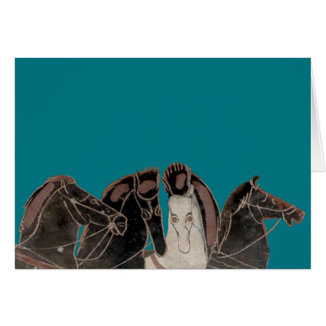 Panoply - Ancient Greek chariot horses (Front Horizontal)