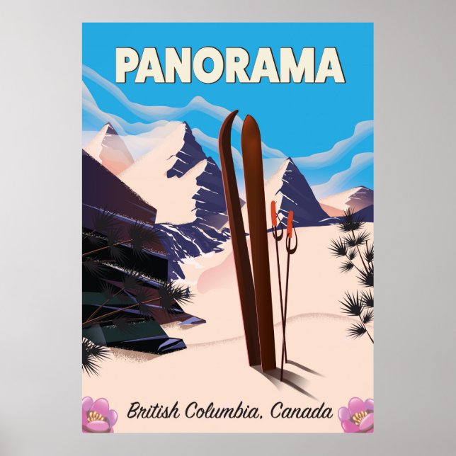 Panorama Canada travel poster (Front)