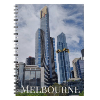Panorama de la Skyline de Melbourne — Cahier à rel