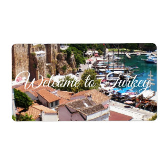 Panorama de la vieille ville Kaleici d'Antalya