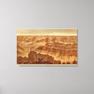 Panorama from Point Sublime Canvas Print