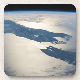 Panorama From Space Highlighting Cook Strait Coaster