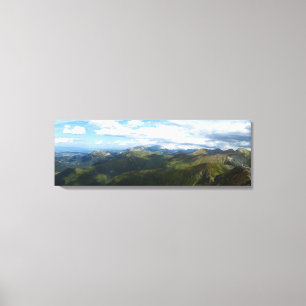 Panorama from Wolowiec, Tatras Canvas Print