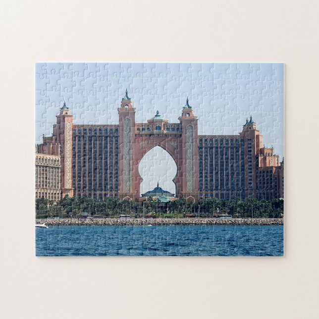 Panorama of Atlantis the Palm, Dubai Jigsaw Puzzle (Horizontal)