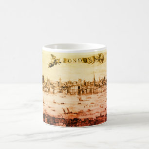 Panorama of London in 1616 Coffee Mug