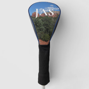 Panorama of Red Rocks in Sedona Arizona Golf Head Cover