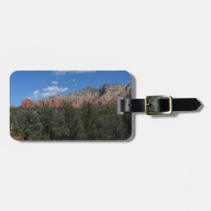 Panorama of Red Rocks in Sedona Arizona Luggage Tag