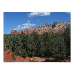 Panorama of Red Rocks in Sedona Arizona Photo Print