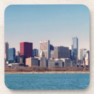 Panorama of the Chicago skyline Coaster