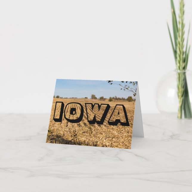 Panorama panoramique IOWA Cornfield Photo (Devant)
