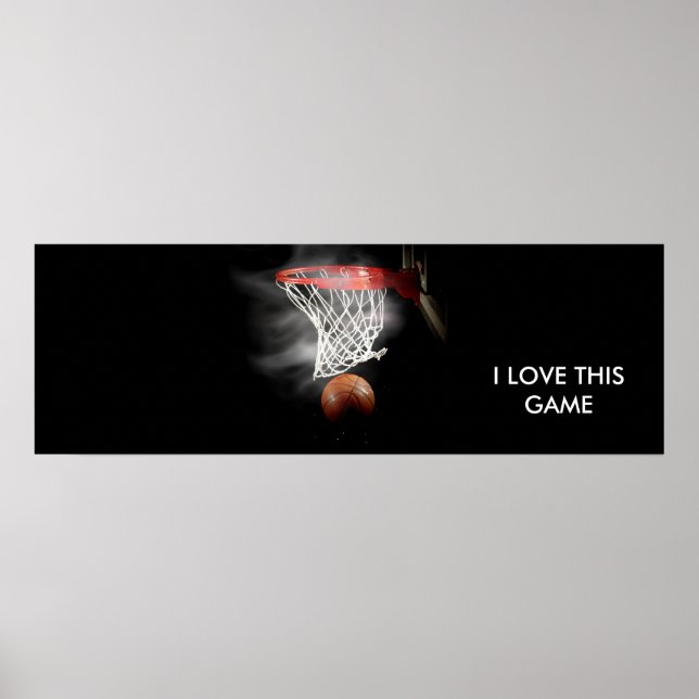 Panoramic Basketball Poster (Front)