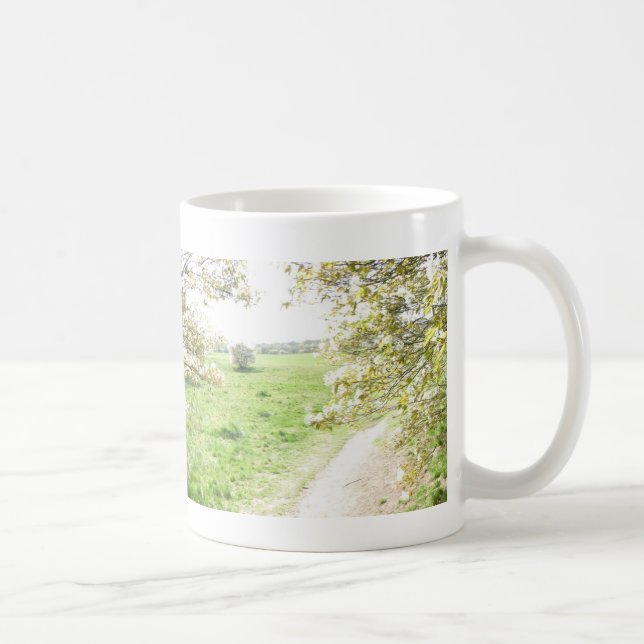 Panoramic Blossom See Trough Mug (Right)
