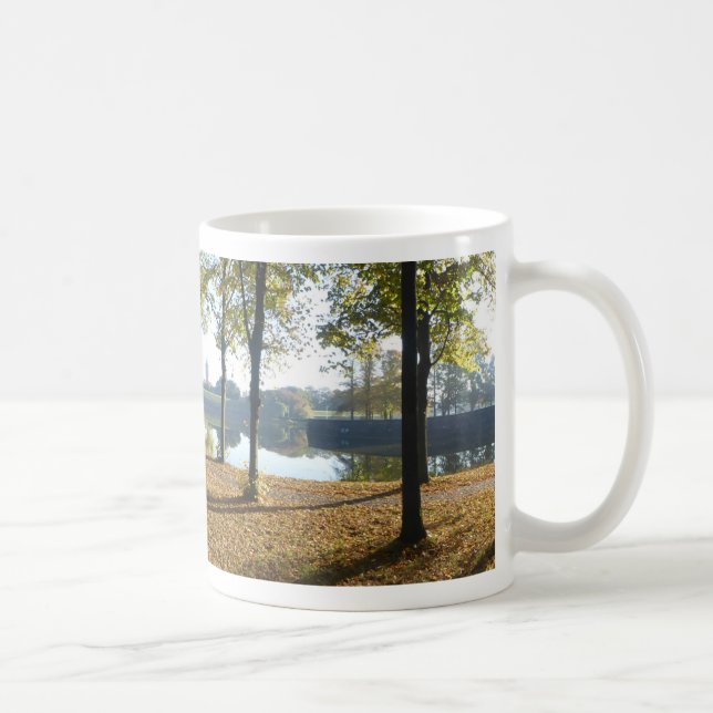 Panoramic City Walls & Church Coffee Mug (Right)