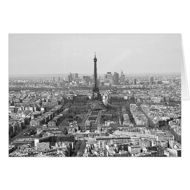 Panoramic Eiffel Tower (Front Horizontal)