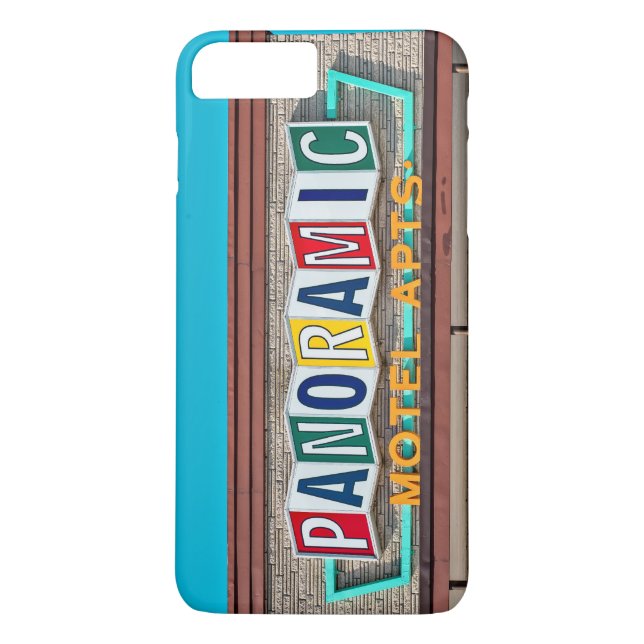 Panoramic Motel iPhone Case (Back)