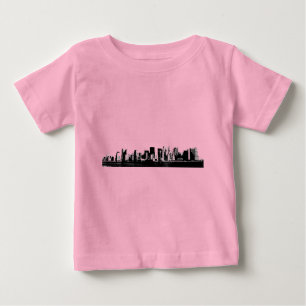 Panoramic New York City Baby T-Shirt