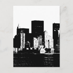 Panoramic New York City Postcard