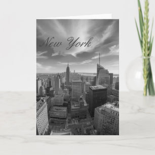 Panoramic New York City Travel  Card