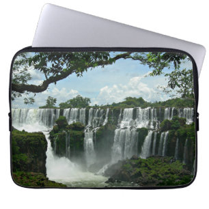 Panoramic Of The Iguazu Falls Laptop Sleeve