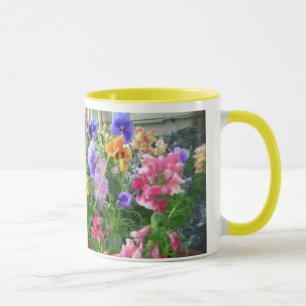 Panoramic Pansies Mug