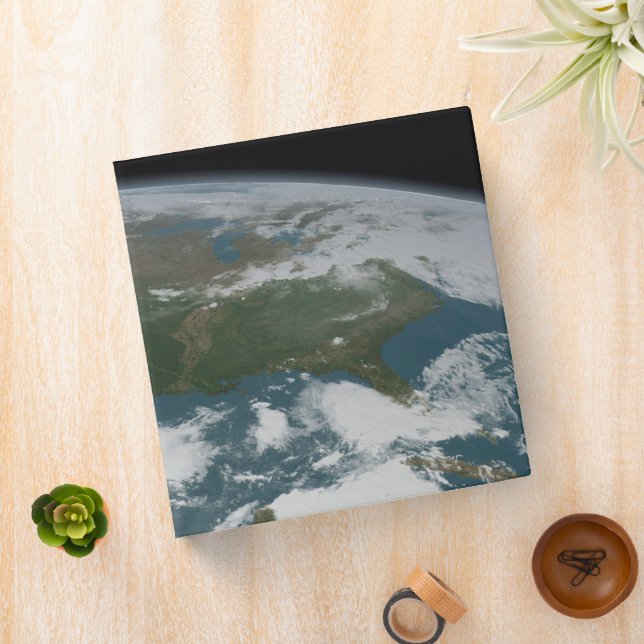 Panoramic Planet Earth And The Us. 2 Binder (In Situ)