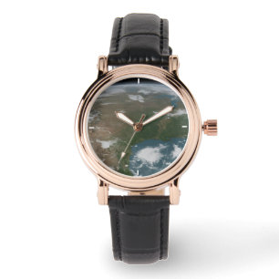 Panoramic Planet Earth And The Us. 2 Watch