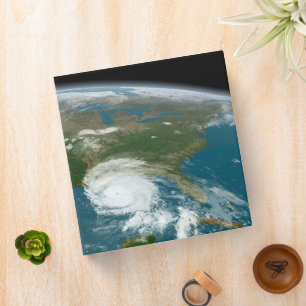 Panoramic Planet Earth And The Us. Binder