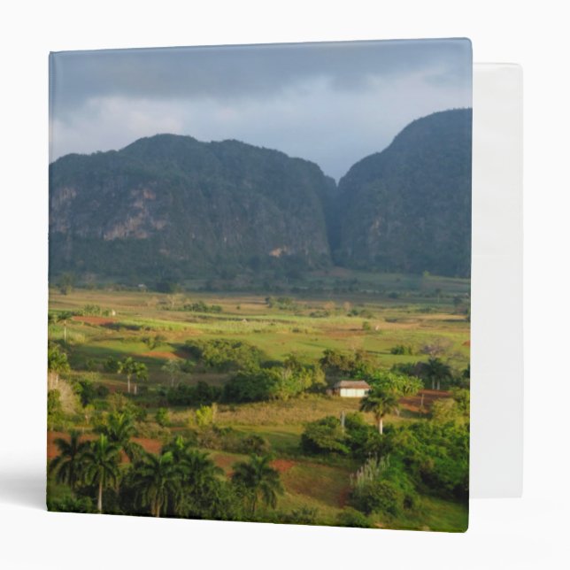 Panoramic valley landscape, Cuba Binder (Front/Inside)