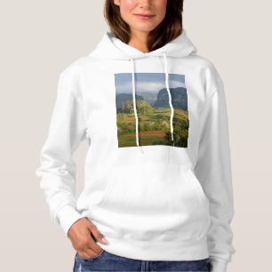Panoramic valley landscape, Cuba Hoodie