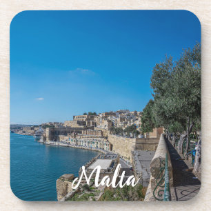 Panoramic view of city wall and harbour in Vallett Coaster