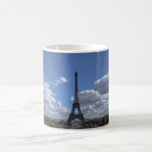 Panoramic view of Eiffel tower - Paris Coffee Mug