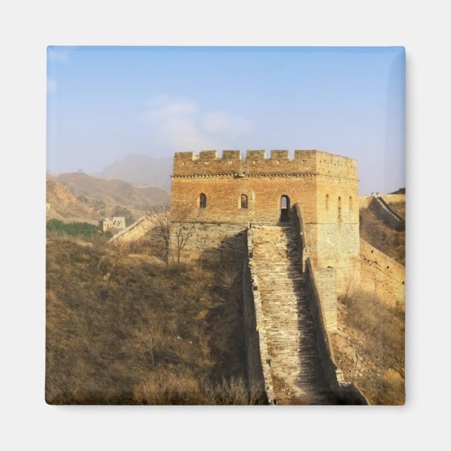 Panoramic view of Great Wall, China 2 Magnet (Front)