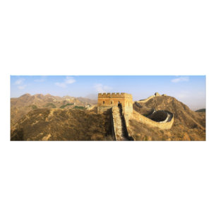 Panoramic view of Great Wall, China 2 Photo Print
