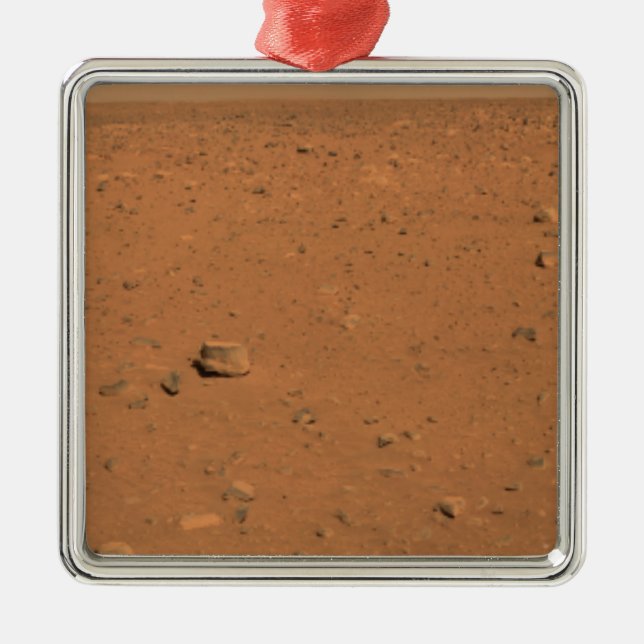 Panoramic view of Mars 10 Metal Ornament (Front)