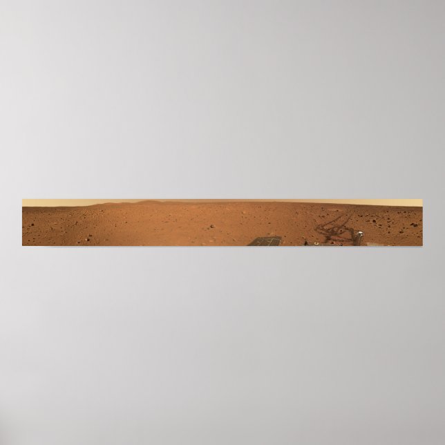 Panoramic view of Mars 10 Poster (Front)