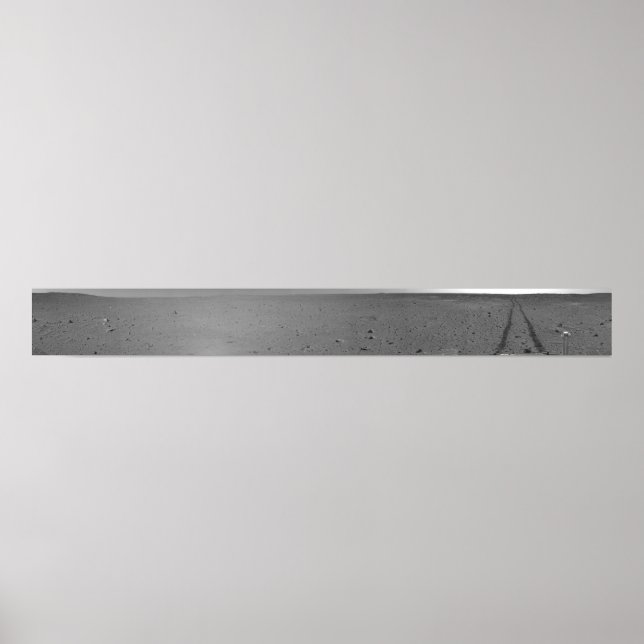 Panoramic view of Mars 11 Poster (Front)