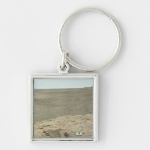 Panoramic view of Mars 2 Keychain