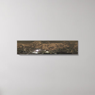 Panoramic view of Mars 3 Canvas Print