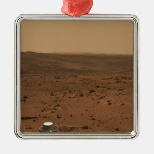 Panoramic view of Mars 4 Metal Ornament