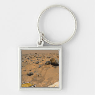 Panoramic view of Mars 5 Keychain