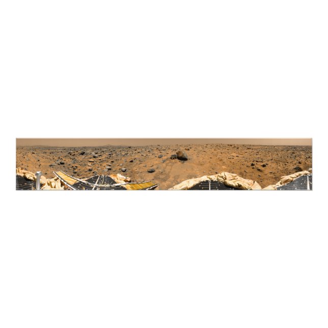 Panoramic view of Mars 5 Photo Print (Front)